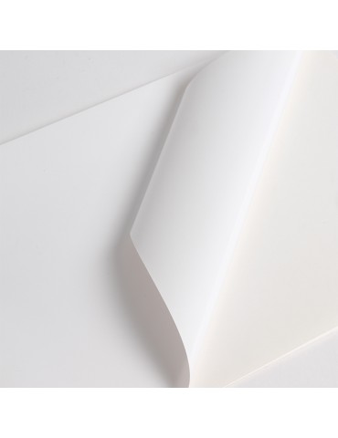 V3001WM - White Matt adh permanent clear