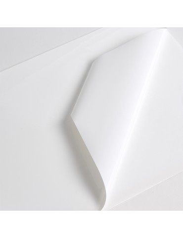 VCSR101WG1 - White Gloss adh permanent super-reinforced clear