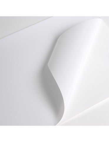 VCSR301WM1 - White Matt adh permanent super-reinforced clear