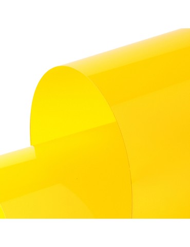 HEXFLARE01 - Transp PVC yellow tint headlt