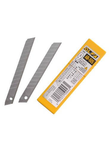 LAMOLFAS50 - 50 Blades Silver Olfa