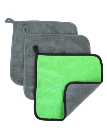 MFKIT - Kit 3 Microfiber Clothes