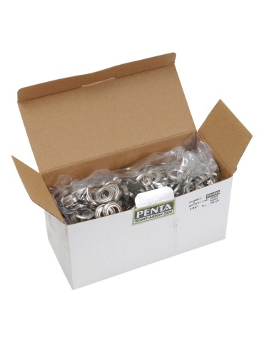 OEILLET15N - 250 Eylets Nickel