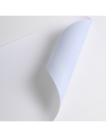 PAP132DB - Paper White/Blue Satin for paper notices