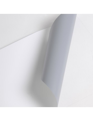 POP310ECOS - Opaque Film White/Grey Satin