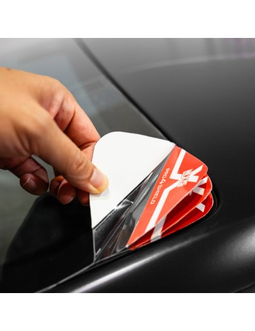 PRO4SHIELD - Clear PET windscreen protection tear-off 4 layers